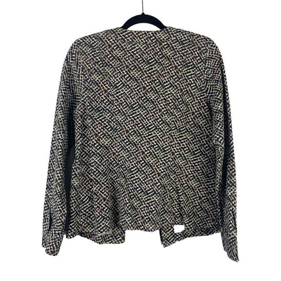 Cabi Cliffside Motto Style Abstract Print Jacket size M - Picture 3 of 10